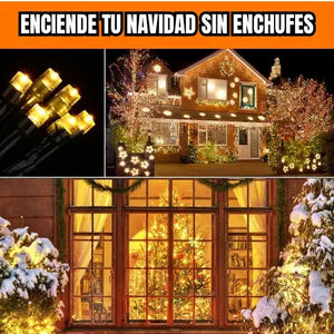 Luz LED Panel Solar 20 METROS