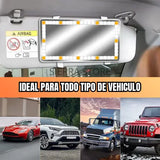 Espejo De Maquillaje Carro Tactil Led