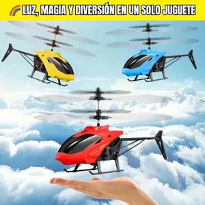 Helicoptero Dron Sensor Mano Sin Control